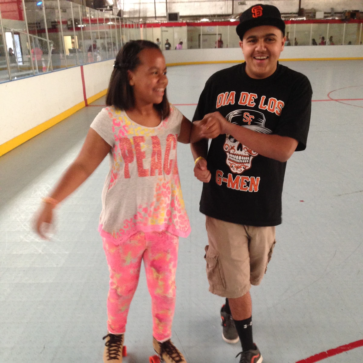Teen Quest at the Stockton Skate Rink